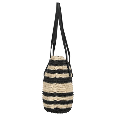 Seidenfelt Savonlinna - Shopper 47 cm (natural straw with black stripes) - Ansicht 3