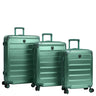 Heys Alumix - 4-Rollen-Trolley Set 3tlg. L/M/S erw. (midnight green)