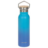 Lässig Double Walled Bottle Stainless Steel Unique - Trinkflasche 460ml (Unique Gradient Blue)