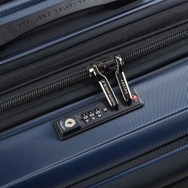 Delsey Paris Elegance - 4-Rollen-Trolley M 66 cm erw. (marineblau) - Ansicht 4
