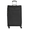 D&N Travel Line 6804 - Valise trolley à 4 roues L 76 cm (noir)