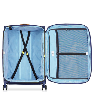 Delsey Paris Montmartre 3 - 4-Rollen-Trolley L 76 cm erw. (marineblau) - Ansicht 4