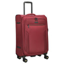 D&N Travel Line 9704 - 4-Rollen-Trolley M 68 cm erw. (dark red) - Ansicht 5