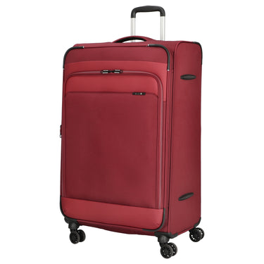 D&N Travel Line 9504 - 4-Rollen-Trolley L 76 cm erw. (dark red) - Ansicht 2