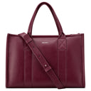 Delsey Paris Le Cuir Graine - Umhängetasche 36 cm (bordeaux)