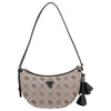 Guess Katie Convertible Shoulder Bag - Schoudertas 24 cm (latte logo/black)