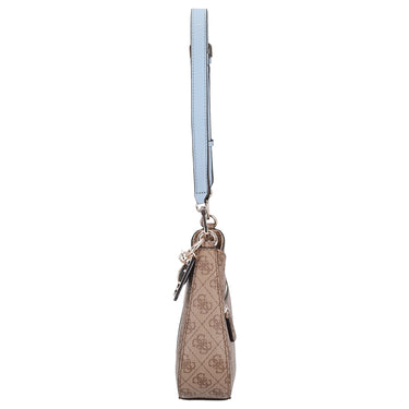 Guess Noelle II Top Zip - Schultertasche 29 cm (latte logo/light blue) - Ansicht 3