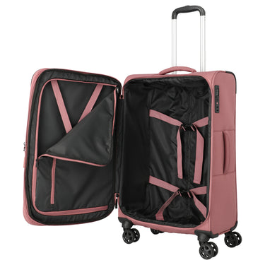 Travelite Kick Off - 4-Rollen-Trolley M 67 cm erw. (blush) - Ansicht 3