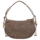 Coccinelle Thess Suede Bim - Schultertasche 29 cm (warm taupe) - Ansicht 4