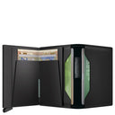 Secrid Bandwallet Matte - Kreditkartenetui 6cc 10.3 cm RFID (black-green) - Ansicht 5