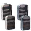 Thule Packing Cube Family - Packsack 4 tlg. (pond gray/white, M,L)