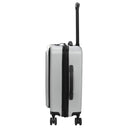 Valentino Bags Lexplor - 4-Rollen-Kabinentrolley mit Vortasche 14" 55 cm (silver) - Ansicht 3