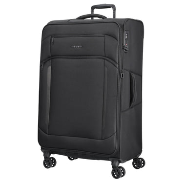 D&N Travel Line 9804 - 4-Rollen-Trolley L 78 cm erw. (black) - Ansicht 2