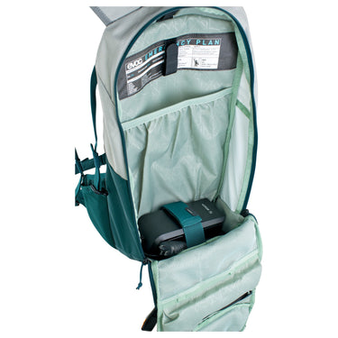 Evoc E-Ride 12 - Fahrradrucksack 47 cm (stone/petrol) - Ansicht 7