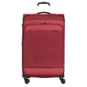 D&N Travel Line 9504 - 4-Rollen-Trolley L 76 cm erw. (dark red)