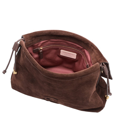 Coccinelle Lidia Suede Bim - Schultertasche 31 cm (brunette/brunet) - Ansicht 6