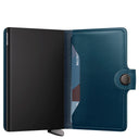 Secrid Miniwallet Emboss Lines - Kreditkartenetui 6cc 10.2 cm RFID (teal+) - Ansicht 5