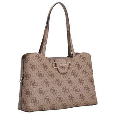 Guess Janie Logo Tote - Shopper 46 cm (latte logo) - Ansicht 5