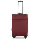 Stratic Light + - 4-Rollen-Trolley 68 cm erw. (dark red)