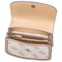 Guess Audrey Logo XBody Flap - Umhängetasche 24.5 cm (beige logo) - Ansicht 6