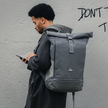 Johnny Urban Allen XL - Rolltop-Rucksack 49 cm (dark grey) - Ansicht 10