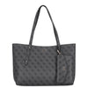 Guess Brenton Top Zip Tote - Shopper 36 cm (coal logo)