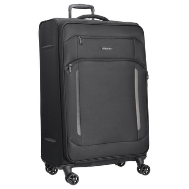 D&N Travel Line 9804 - 4-Rollen-Trolley L 78 cm erw. (black) - Ansicht 5