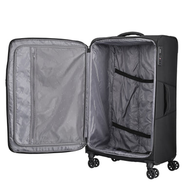 D&N Travel Line 9804 - 4-Rollen-Trolley L 78 cm erw. (black) - Ansicht 6