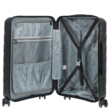 D&N Travel Line 4100 - 4-Rollen-Trolley M 64 cm (black) - Ansicht 6