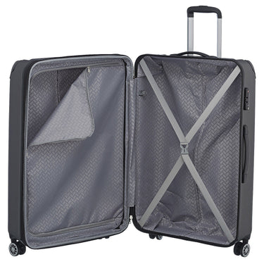 Travelite City - 4-Rollen-Trolley erw. L 77 cm (anthrazit) - Ansicht 5