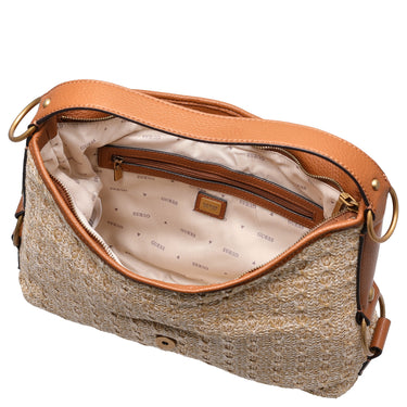 Guess Camden - Schultertasche 35 cm (natural/cognac) - Ansicht 6