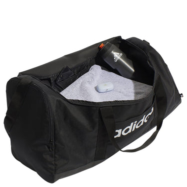 adidas Linear - Sporttasche L 65 cm (black/black/white) - Ansicht 4