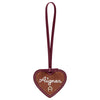 Aigner Fashion Anhänger - Lebkuchenherz 8 cm (burgundy)
