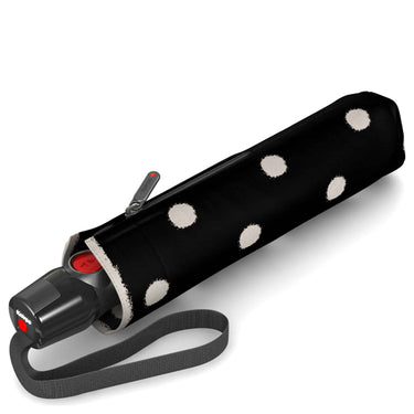 Knirps T.200 M Duomatic - Taschenschirm Regenschirm (dot art black) - Ansicht 3