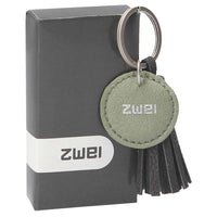 zwei Keyring KEY - Schlüsselanhänger (nubuk-stone)