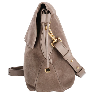 Coccinelle Lidia Suede Bim - Schultertasche 31 cm (warm taupe) - Ansicht 3