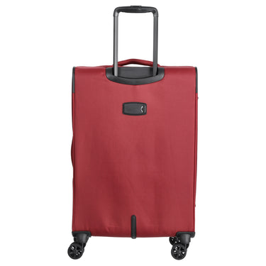 D&N Travel Line 9804 - 4-Rollen-Trolley M 68 cm erw. (dark red) - Ansicht 4
