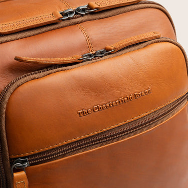The Chesterfield Brand Detroit - Rucksack 16" 39 cm (cognac) - Ansicht 9
