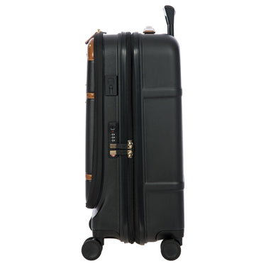 Brics Bellagio - 4-Rollen-Kabinentrolley mit Vortasche 55 cm erw. (black/tan) - Ansicht 3