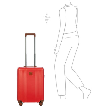 Brics Ferrara - 4-Rollen-Kabinentrolley 55 cm (red) - Ansicht 9