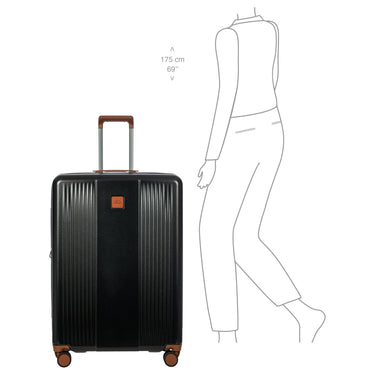 Brics Ferrara - 4-Rollen-Trolley L 77 cm erw. (black) - Ansicht 10