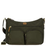 Brics X-Bag Shopper M - Schultertasche 34 cm (olive)