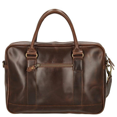 Buckle & Seam Everett - Aktentasche 16" 38 cm (brown) - Ansicht 4