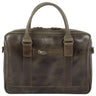 Buckle & Seam Everett - Aktentasche 16" 38 cm (olive)