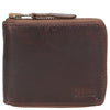 Buckle & Seam Grind Blu - Portefeuille 3cc 12 cm (brown)
