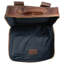 Buckle & Seam Mik - Rucksack 16" 40 cm (braun) - Ansicht 5