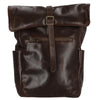 Buckle & Seam Norman - Sac à dos rolltop 61 cm (marron/dots)