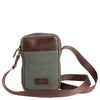 Buckle & Seam Runner Canvas - Sac bandoulière 15 cm (vert)