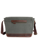 Buckle & Seam Times Canvas- Messenger Bag 15.7" 36 cm (grün) - Ansicht 3