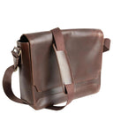 Buckle & Seam Times - Messenger Bag 15.7" 36 cm (braun) - Ansicht 2